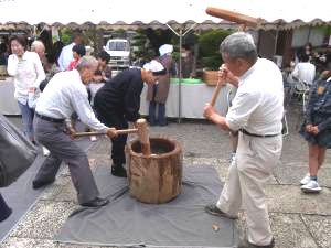 餅つき